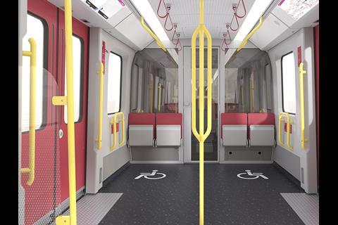 The Type X trainsets will be used in fully automatic service from 2024 on the future Wien Line U5.